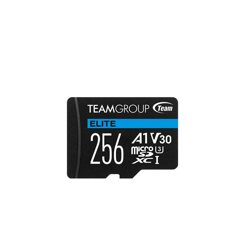 کارت حافظه microSDXC تیم گروپ مدل ELITE کلاس 10 استاندارد UHS-I U3 سرعت 100MBps ظرفیت 256 گیگابایت تصویر ۲