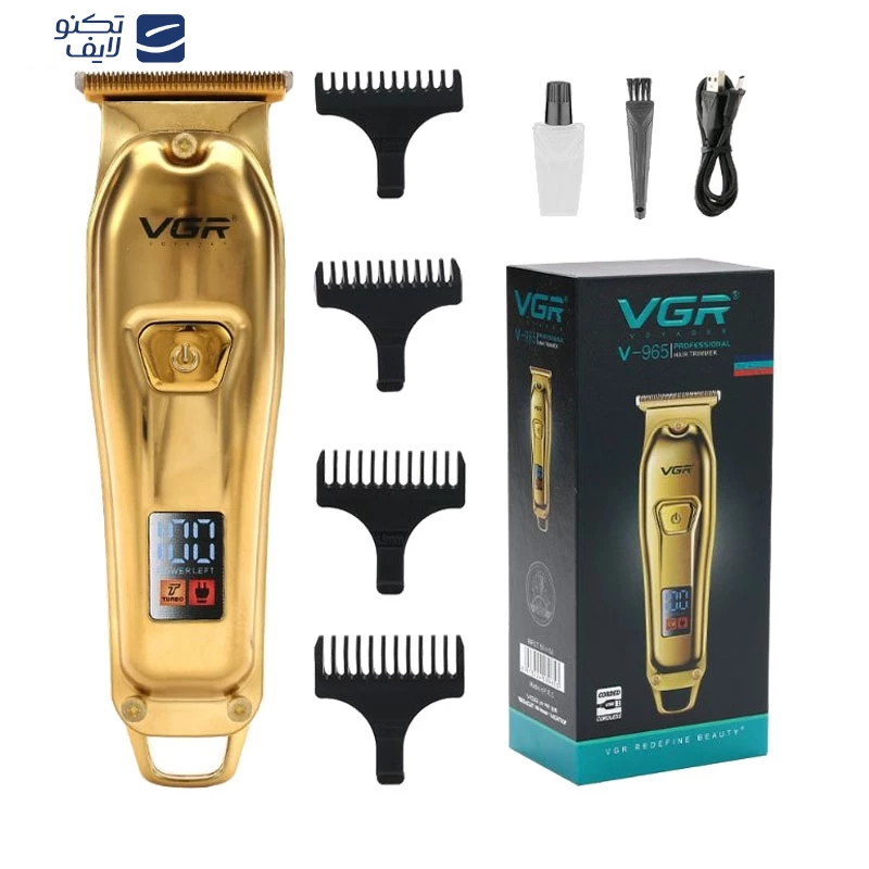 ماشین اصلاح سر و صورت وی جی ار مدل V_965