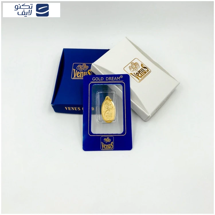 شمش طلا 250 سوت 18 عیار ونوس کد 15000