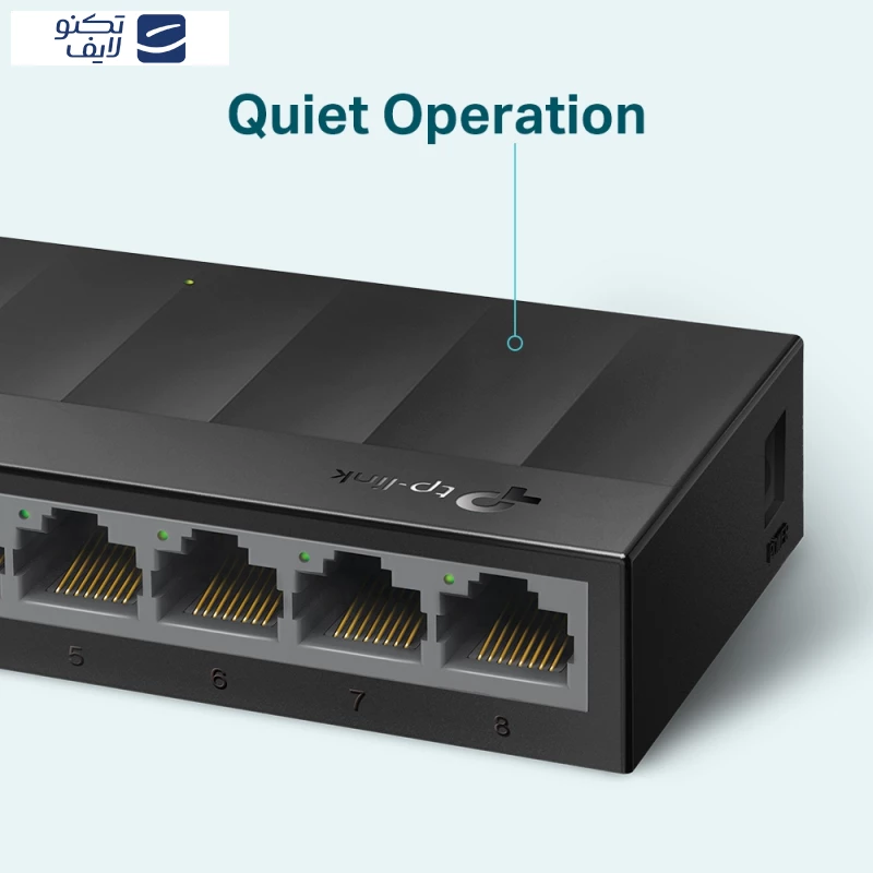 سوییچ 8 پورت دسکتاپ تی پی-لینک مدل LS1008G