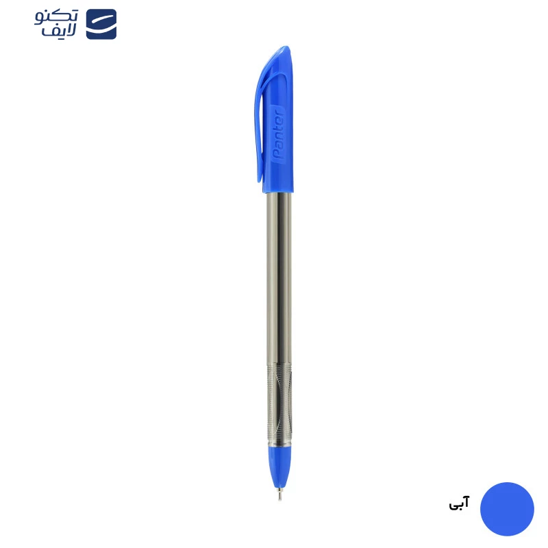 خودکار پنتر مدل فوق روان نانو آنتی باکتریال کد DP-105-07 بسته 12 عددی