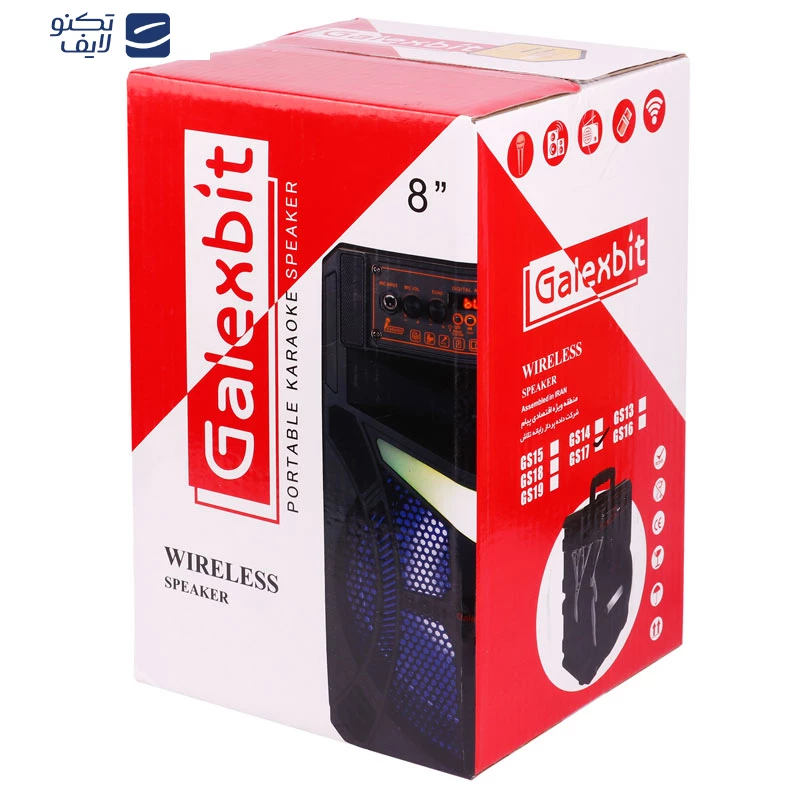 اسپیکر بلوتوثی گلکسبیت مدل GS17