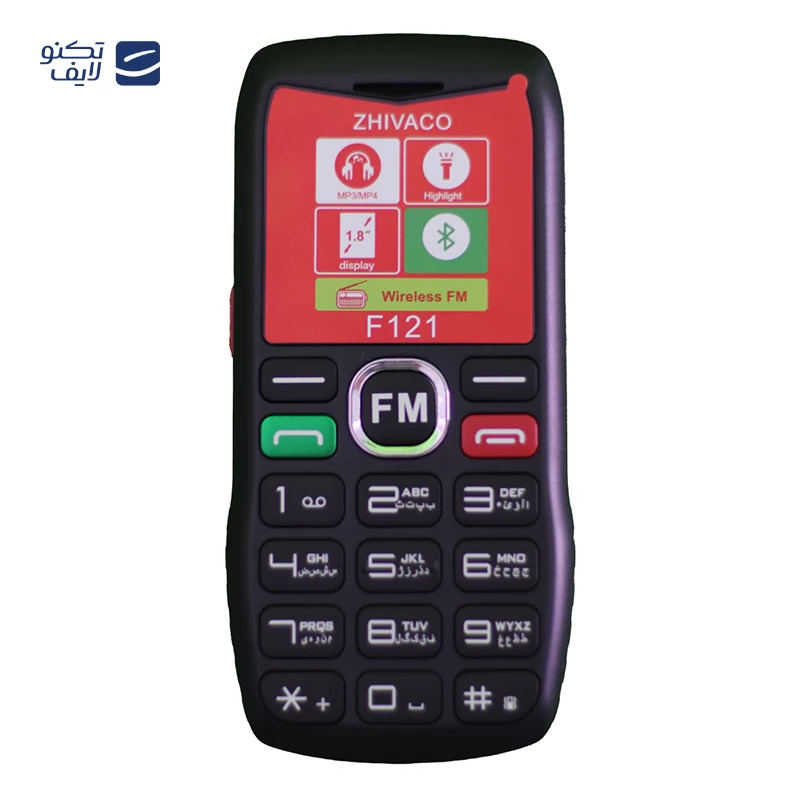 گوشی موبایل ژیواکو مدل F121 ظرفیت 32 مگابایت دو سیم کارت