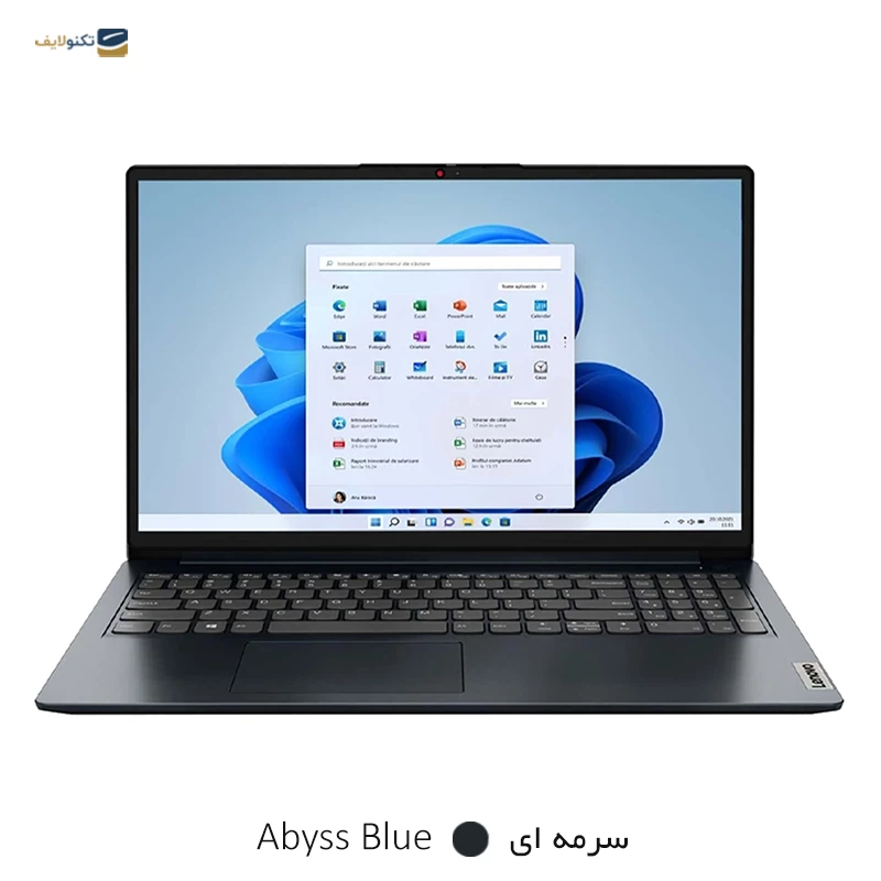 لپ تاپ لنوو 15.6 اینچی مدل IdeaPad 1 Celeron N4500 8GB 512GB FHD