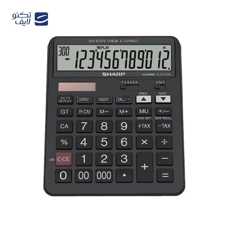 ماشین حساب شارپ مدل EL-CC12GP