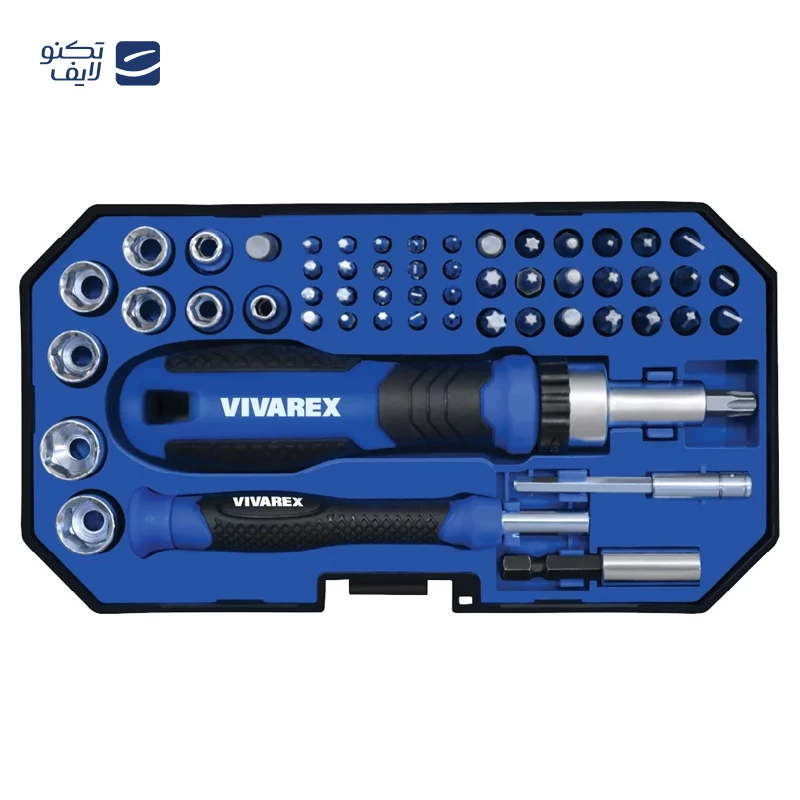 مجموعه 55 عددی پیچ گوشتی و بیت ویوارکس مدل VR5565-SD