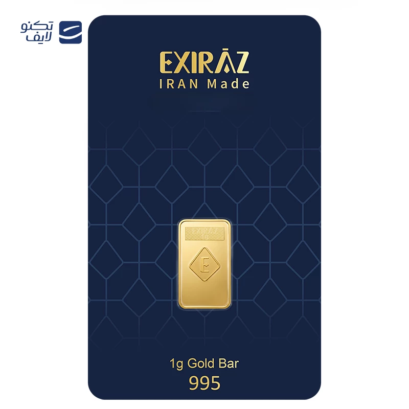 شمش طلا 24 عیار اکسیراز 1 گرمی