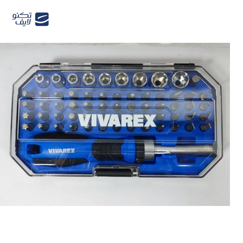 پیچ گوشتی و بکس ویوارکس مدل VR6365-SD مجموعه 63 عددی