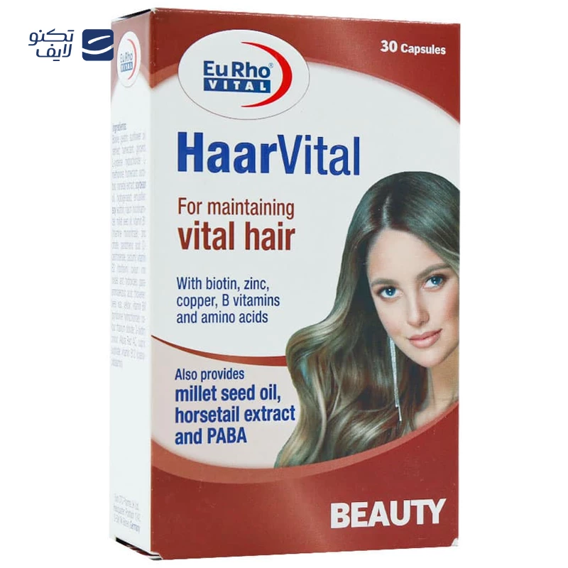 کپسول هر ویتال یوروویتال بسته ۳۰ عددی