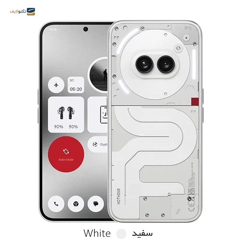 گوشی موبايل ناتینگ مدل Phone 2a 5G ظرفیت 128 گیگابایت رم 8 گیگابایت