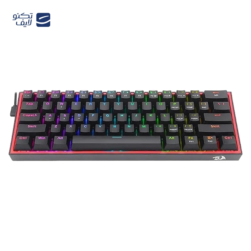 کیبورد گیمینگ ردراگون مدل K617 FIZZ GGB RGB-M