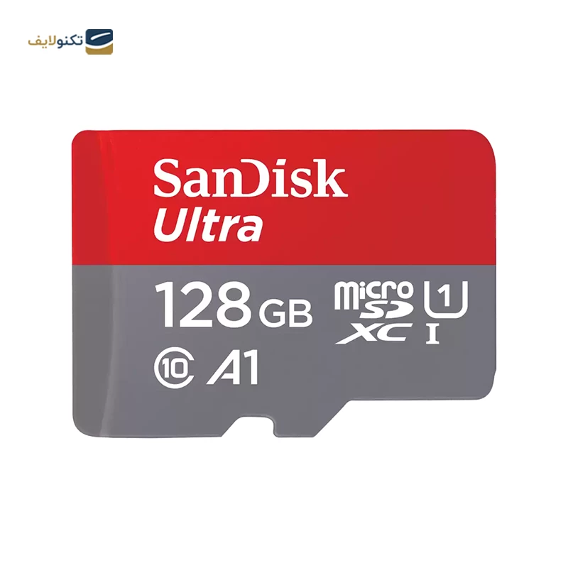 کارت حافظه microSDXC سن دیسک مدل Ultra A1 کلاس 10 استاندارد UHS-I سرعت 140MBps ظرفیت 128 گیگابایت