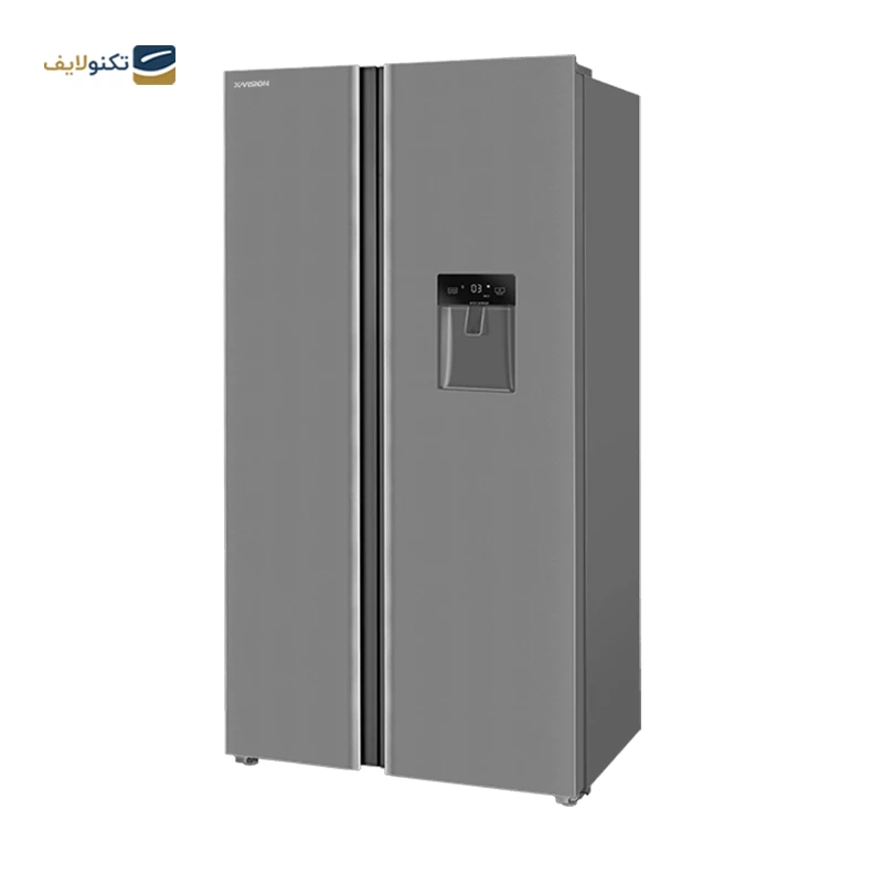 یخچال فریزر ساید بای ساید ایکس ویژن 28 فوت مدل TS552 ASD