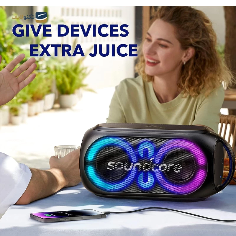 اسپیکر بلوتوثی قابل حمل انکر مدل Soundcore Rave Party 2