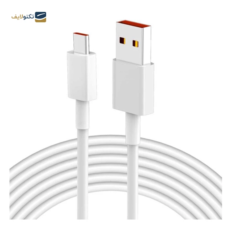 کابل تایپ سی شیائومی 6 آمپر طول 1 متر