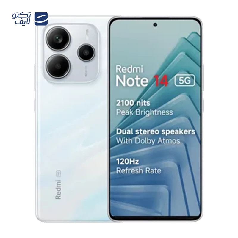 گوشی موبايل شیائومی مدل Redmi Note 14 5G ظرفیت 256 گیگابایت رم 8 گیگابایت - پک چین
