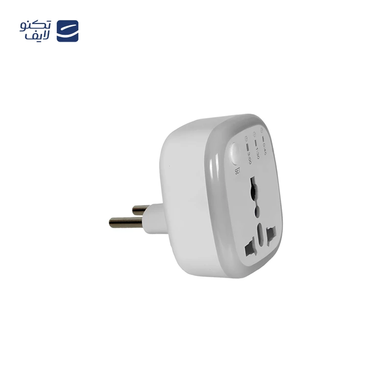مبدل برق ۳ به ۲ تویین مکس مدل MX-6 تایمر دار