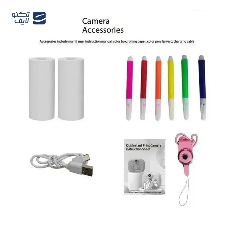 دوربین عکاسی چاپ سریع مدل diy instant digital camera