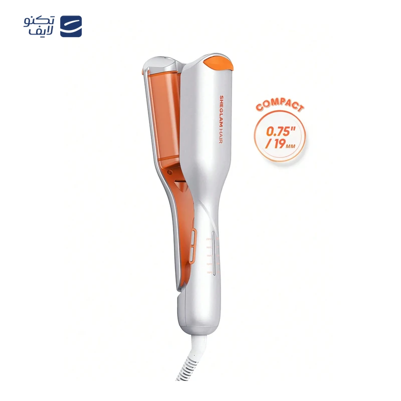 حالت دهنده مو شیگلم مدل Beach Babe Hair Waver سایز 19 میلی متری