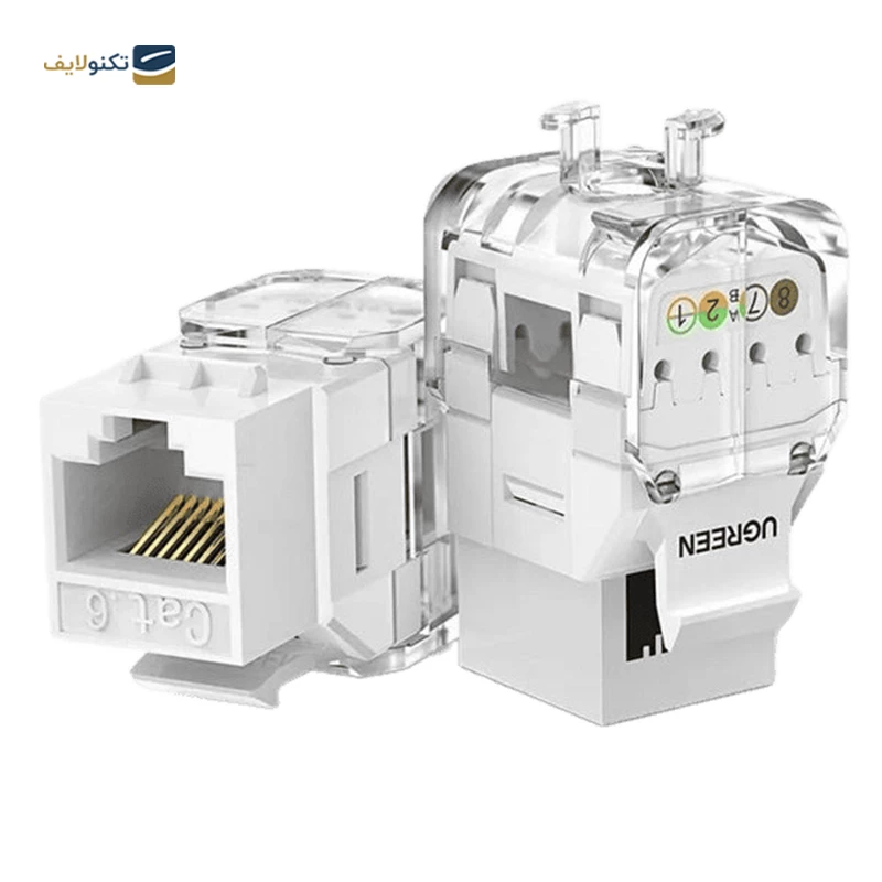 سوکت کیستون Cat6 UTP یوگرین مدل NW159 کد 80452