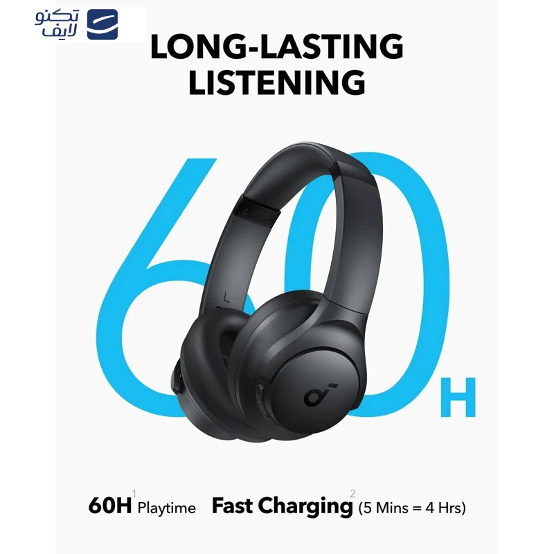 هدفون بلوتوثی انکر مدل Soundcore Q11i تصویر ۲