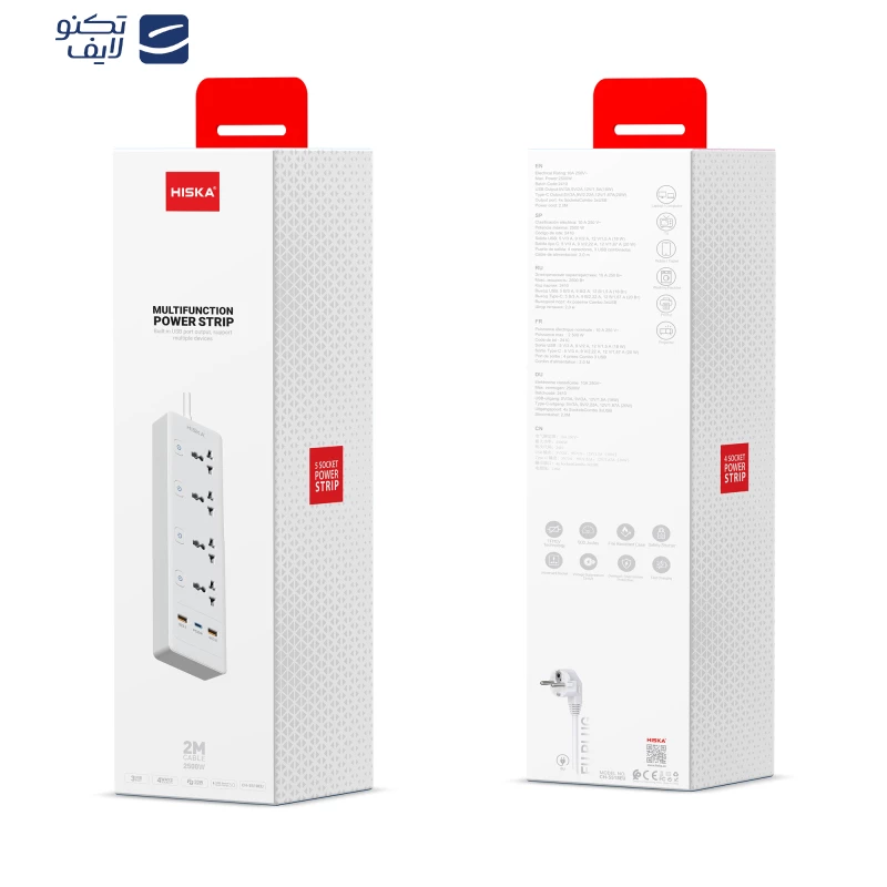 چندراهی برق هیسکا مدل CH-5518EU تصویر ۲