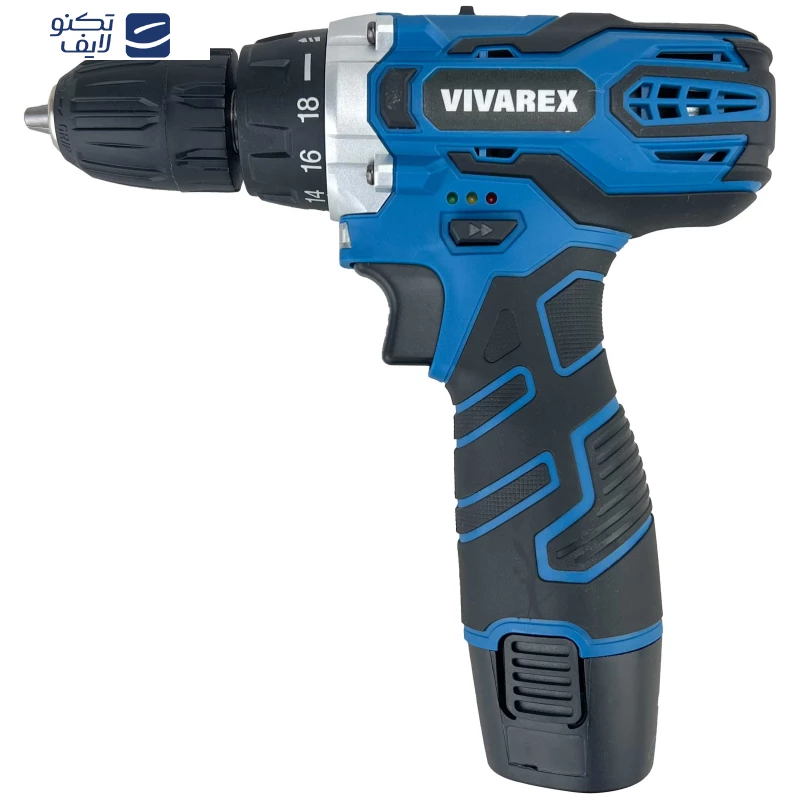 دریل پیچ گوشتی شارژی ویوارکس مدل VR12V-2A مجموعه 28 عددی تصویر ۲