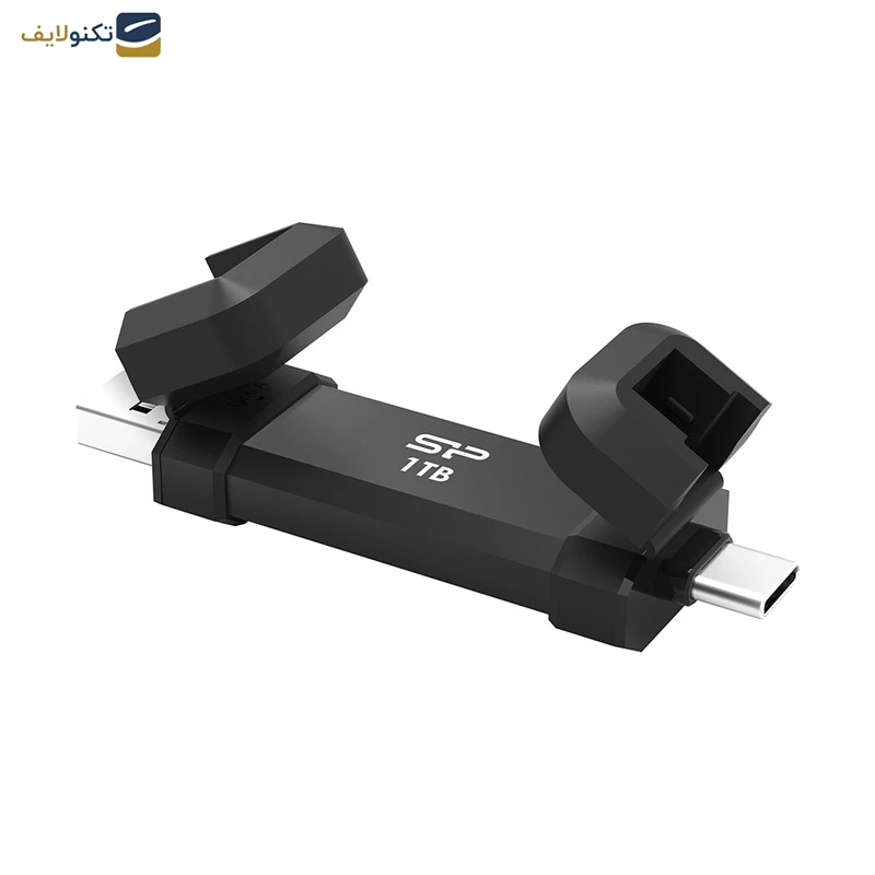 هارد اس اس دی اکسترنال سیلیکون پاور مدل DS72 ظرفیت 1 ترابایت تصویر ۲