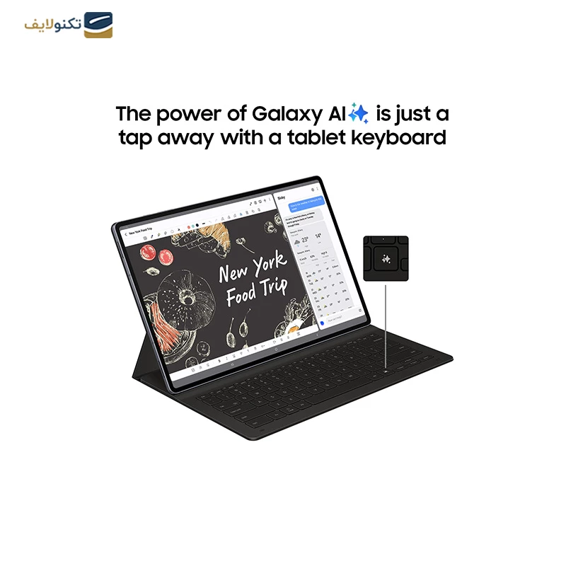 تبلت سامسونگ مدل Galaxy Tab S10 Plus 5G ظرفیت 256 گیگابایت رم 12 گیگابایت (SM-X826B) تصویر ۲