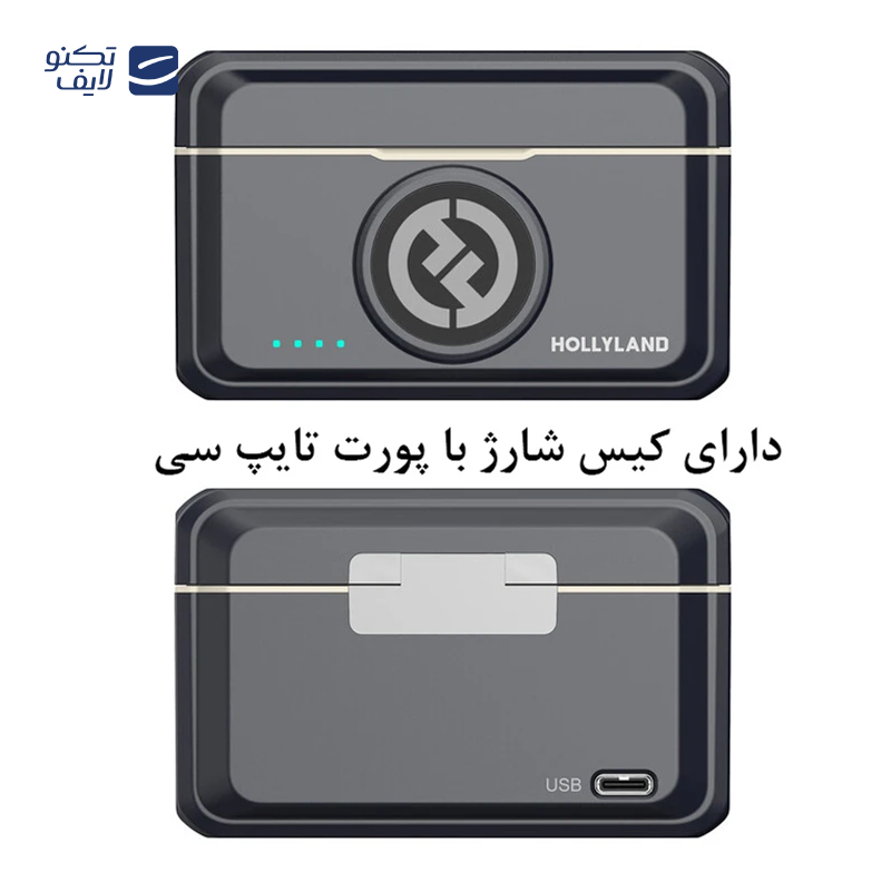 ست میکروفن بی سیم هالی لند مدل Lark M2 مجموعه 2 عددی تصویر ۲