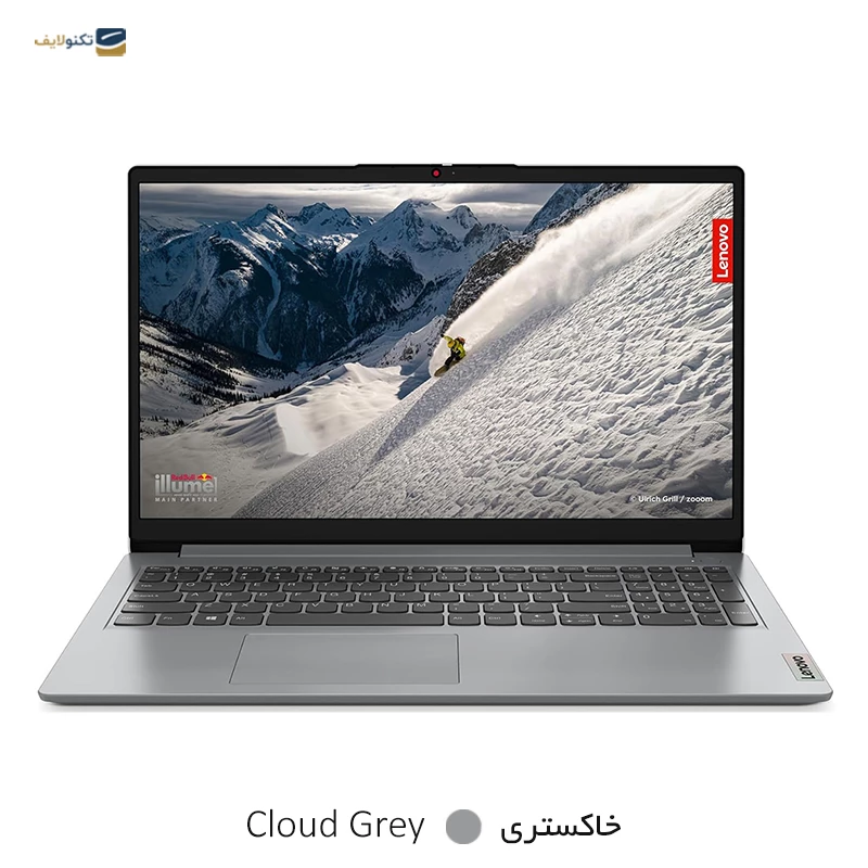 لپ تاپ لنوو 15.6 اینچی مدل IdeaPad 1 Celeron N4500 8GB 512GB FHD تصویر ۲