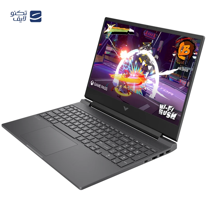 لپ تاپ 15.6 اینچی اچ پی مدل Victus 15 FB3093DX R7 7445HS 28GB 1TB RTX 4050 تصویر ۲