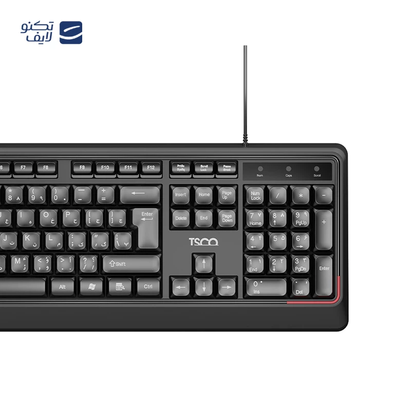 کیبورد باسیم تسکو مدل TK 8082 تصویر ۲