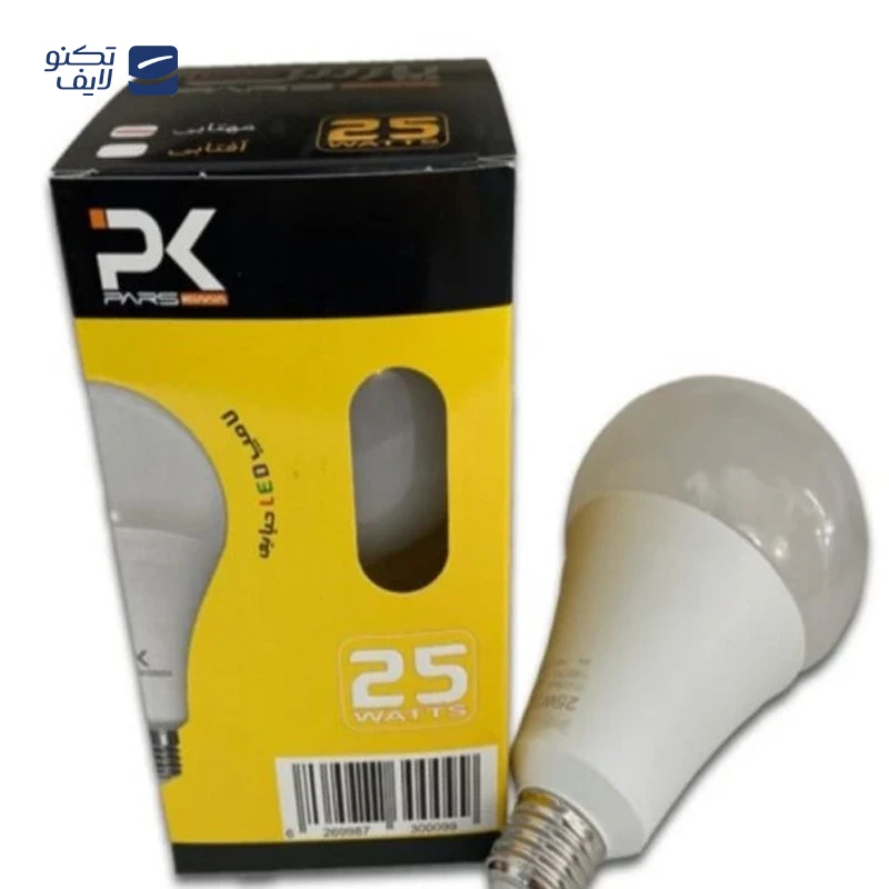 لامپ LED حبابی 25 وات پارس کیمیا پایه e27 تصویر ۲