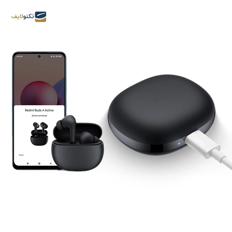 هندزفری بلوتوثی شیائومی مدل Redmi Buds 4 Active تصویر ۲