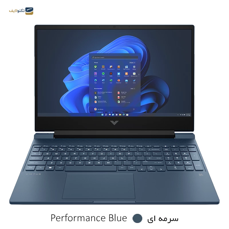 لپ تاپ اچ پی 15.6 اینچی مدل Victus 15 FA2082WM i5 13420H 16GB 1TB RTX4050 تصویر ۲