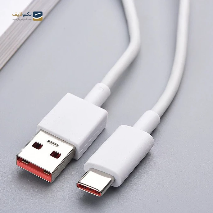 کابل شیایومی تایپ سی اورجینال مناسب برای آداپتور 33وات تصویر ۲