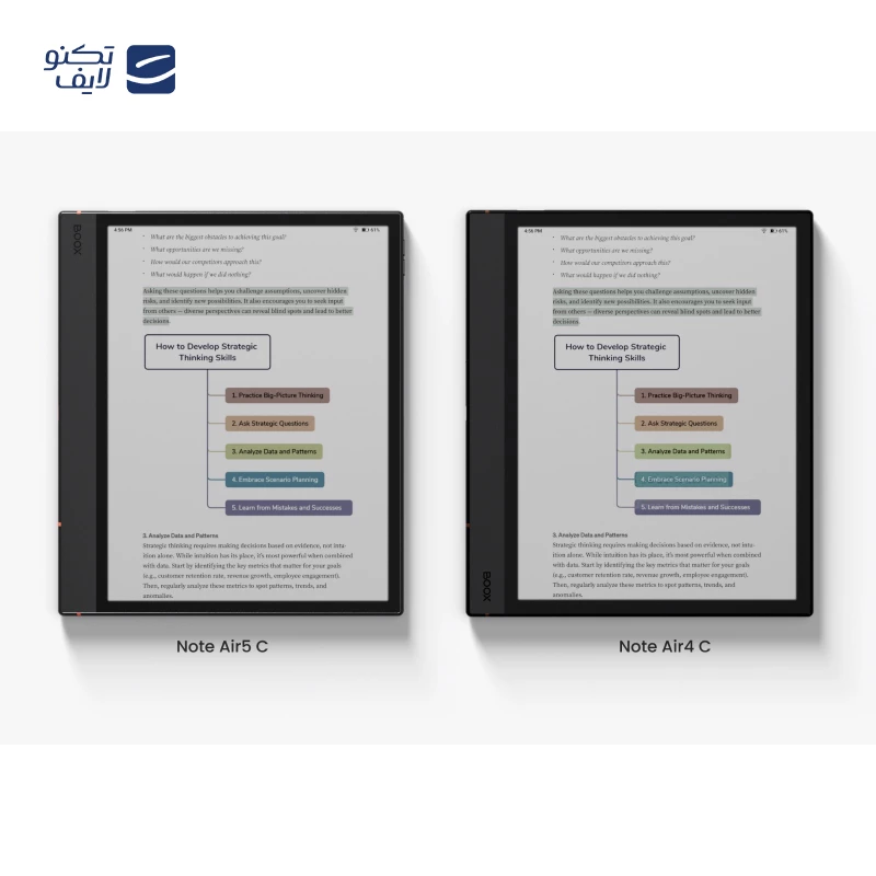 کتاب خوان انیکس بوکس مدل Note Air5 C تصویر ۲