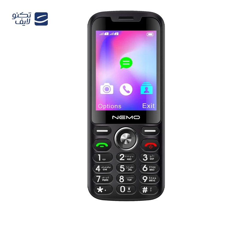 گوشی موبایل نمو مدل E177 دو سیم کارت ظرفیت 32 مگابایت رم 24 مگابایت تصویر ۲