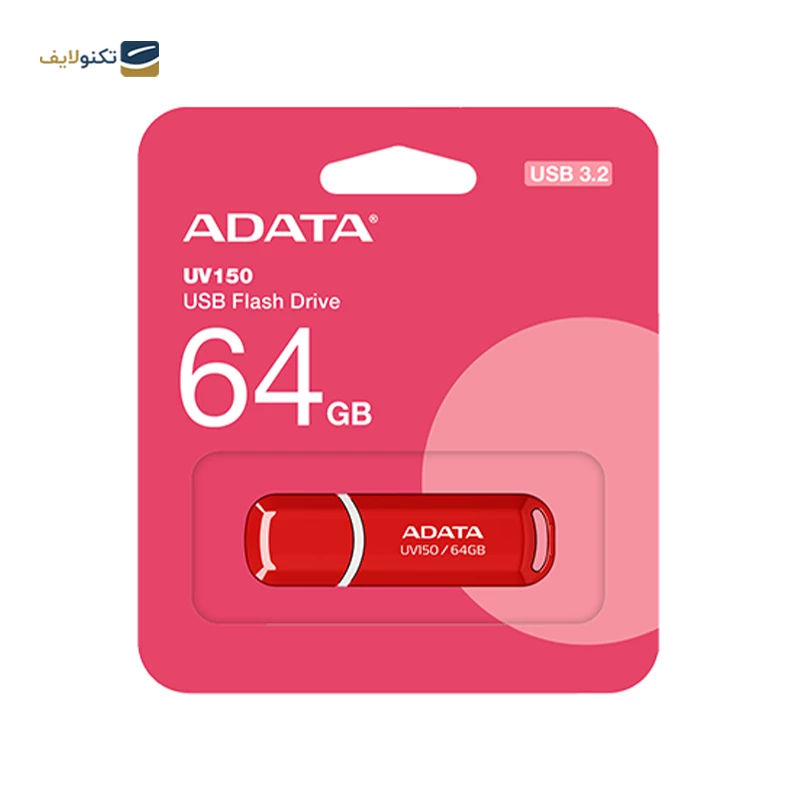 فلش مموری ای دیتا مدل UV150 USB3 ظرفیت 64 گیگابایت تصویر ۲