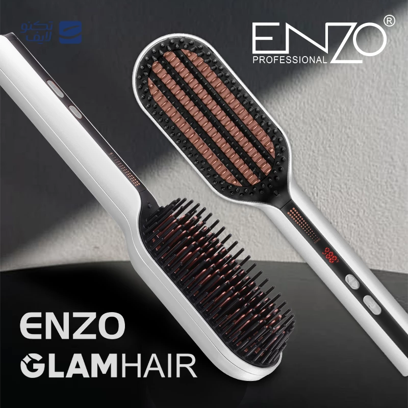 برس حرارتی انزو مدل Enzoglamhair EN-4100 تصویر ۲