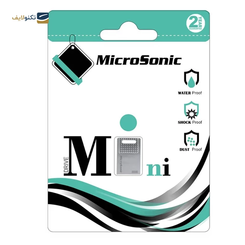 فلش مموری میکروسونیک مدل mini drive ظرفیت 16 گیگابایت تصویر ۲