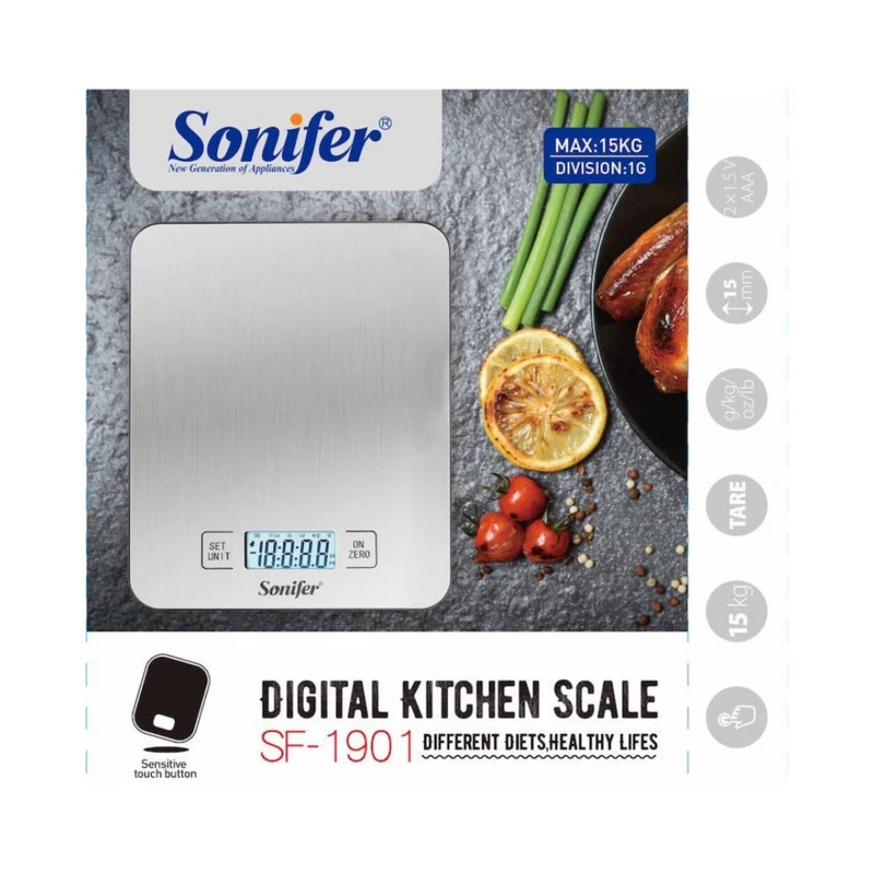 ترازوی آشپزخانه سونیفر مدل SF-1901