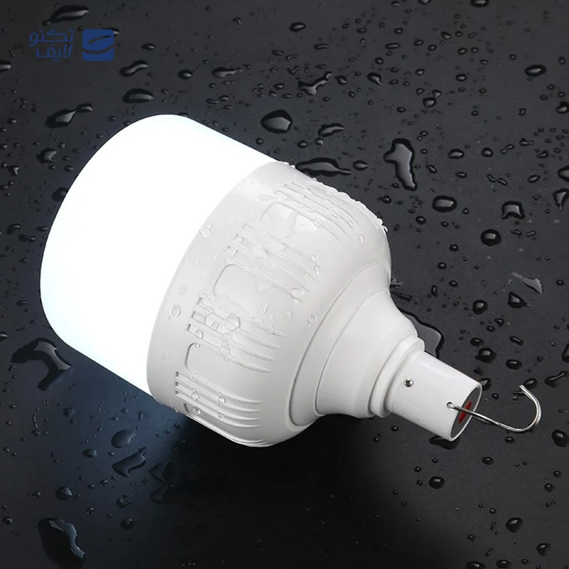 چراغ آویز شارژی مدل LED توان 100 وات تصویر ۲