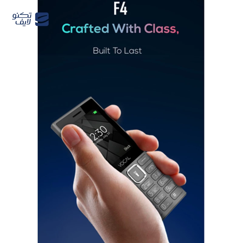گوشی موبایل وکال مدل F4 ظرفیت 64 مگابایت رم 64 مگابایت تصویر ۲