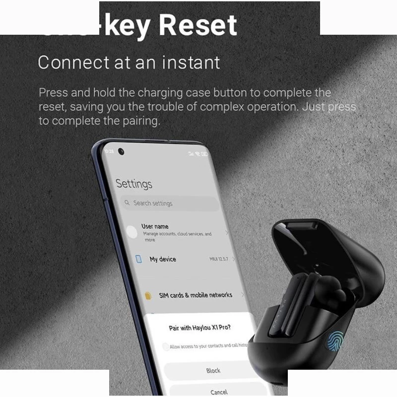 هندزفری بلوتوثی هایلو مدل X1 pro