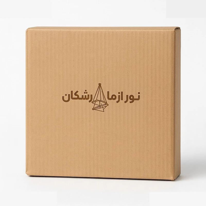 لوستر 1 شعله نورازما رشکان مدل tudeli/ghofli.n