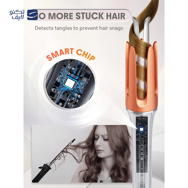 فر کننده مو شیگلم مدل It-Curl One-Touch Instant Curler سایز 25 میلی متر - Orginal تصویر ۲
