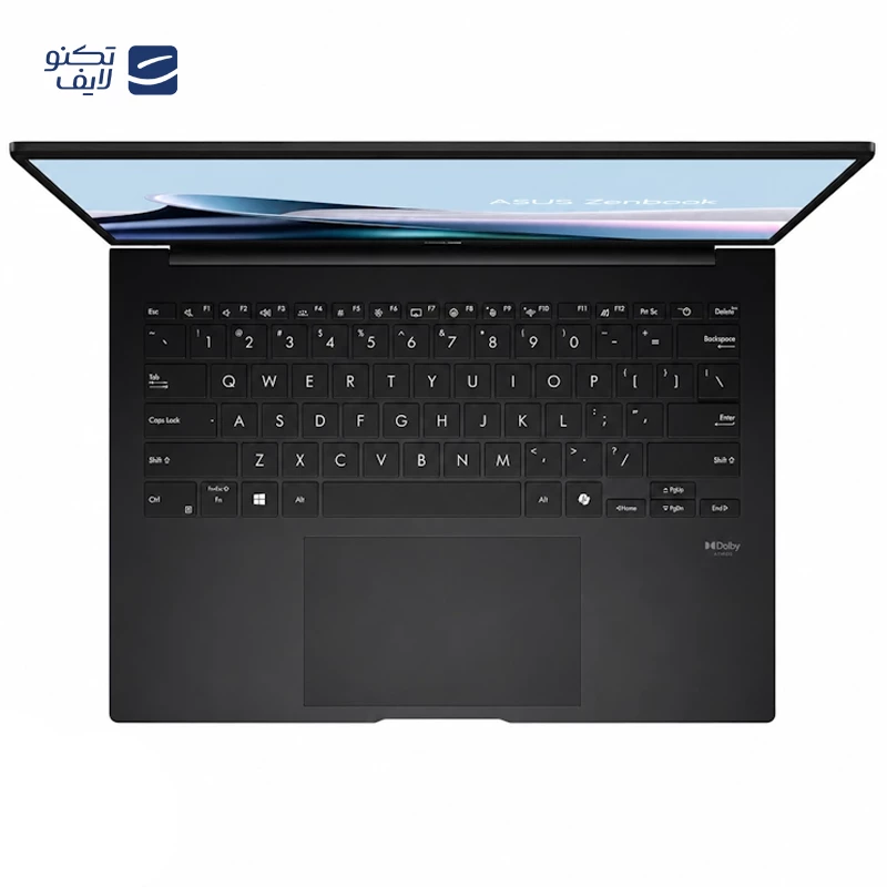 لپ تاپ 14 اینچی ایسوس مدل Zenbook UM3406KA Ryzen Al 7 350 32GB 1TB Radeon 860M تصویر ۲