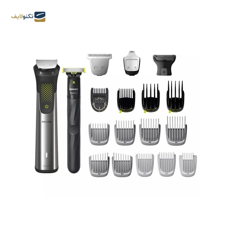 ماشین اصلاح سر و صورت فیلیپس مدل MG9553 به همراه ماشین اصلاح وان بلید تصویر ۲